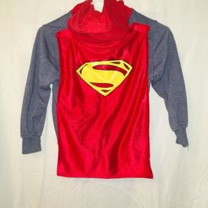 Superman hoodie with cape
